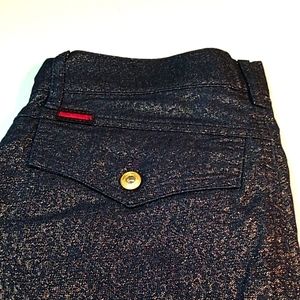 Vintage Fubu Jeans With Gold Specs size 5/6,5Pockets